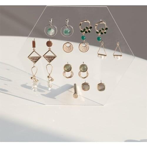 Earrings Display Holder Clear Acrylic Earrings Display Rack Earrings Display Stand