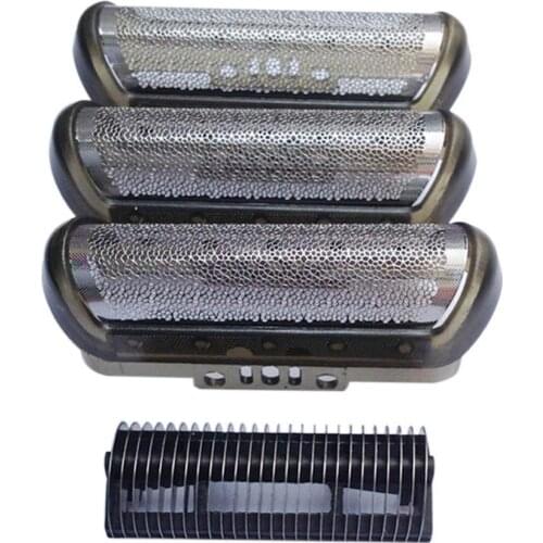 Replacement Shaver Cutter+3x10B/20B Foil for Braun 1000 Series 1 1735 1775 190S 180 5728 z20 z30 5729 Razor Screen Mesh Grid