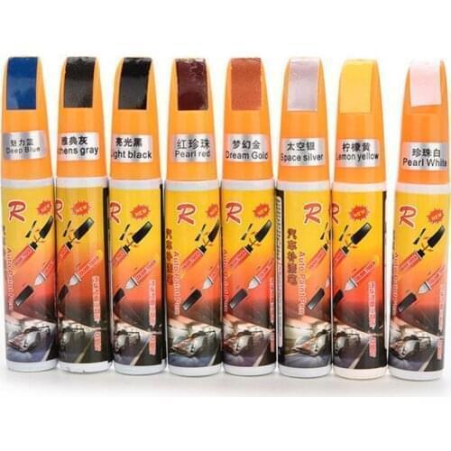1Pcs 12ml Fix Car Coat Paint Touch Up Pen Scratch Repair Remover Color Pen Tool Car Paint Scratches Repair Fix polish Pen Tool