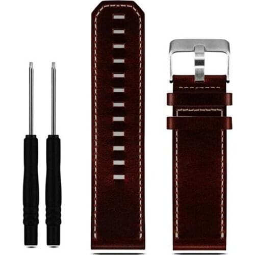 1pc.fenix 3/Fenix 3HR / Fenix 5X /fenix5x plus watch leather strap