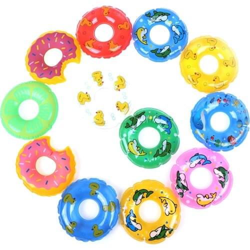 1 Pcs Mini Swimming Buoy Lifebelt Ring For Doll Accessories baby doll accessories Baby Toys best Gift