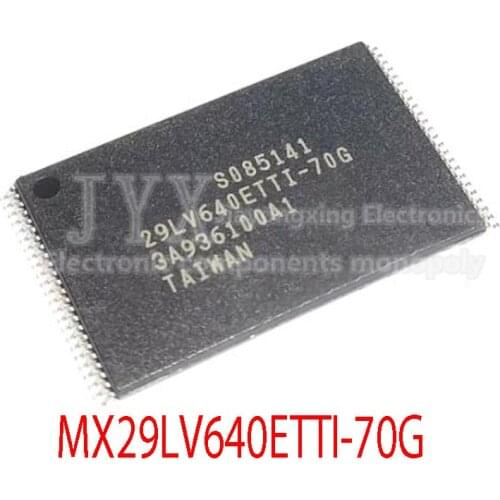 5pcs/lot MX29LV640 MX29LV640ETTI-70G 29LV640 MX29LV640ETTI MX29LV640E TSOP48