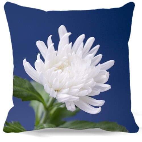 2017 New Beautiful Colorful flowers Throw Pillows Case For 18' 16' 19' cushion Cover Vintage Home car sofa Decorative 9 style