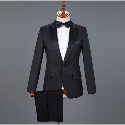 2020 Suits Men 2 Pieces Fashion Men Wedding Suits Custom Made Groom Tuxedo Mens Three Pieces Jacket Vest Pants