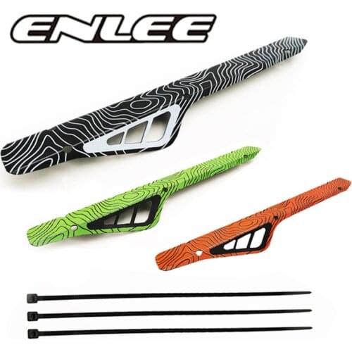 ENLEE Bicycle Accessories bicycle Frame Chain Protector Protective MTB Cycling Front Fork Protection Pad Wrap Cover Bike Guard
