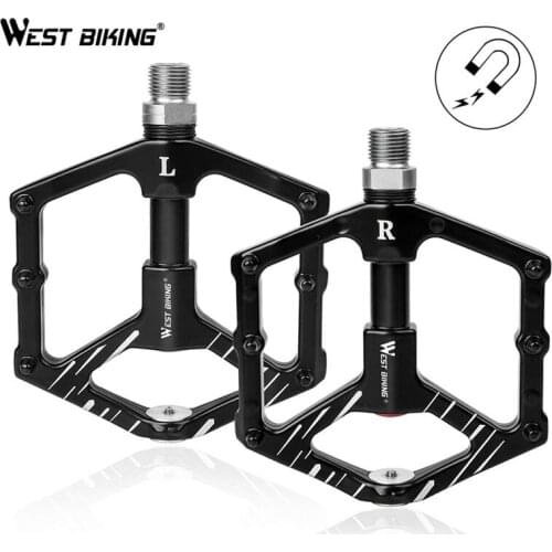 Bmx aluminum flat pedals mtb bicycle alloy accessories footrest parts goods Bikes mixed static pedaller Cleat road mountain step