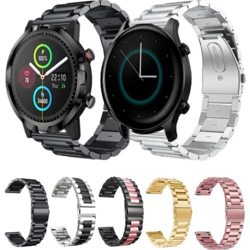 Stainless Steel Wrist Strap For Haylou RS3 LS04 RT LS05S Replacement Bracelet For Haylou Solar LS02 Metal Smart Watch Bands New