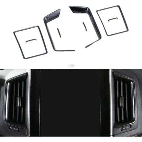 Stainless Steel Air Outlet Trim Cover for Toyota Land Cruiser 200 2008 2009 2010 2011 2012-2014 2015 2016 2017 2018 2019 2020