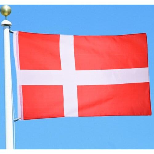 New Office Festival Party Activity Events Decoration Flag Home Decor Polyester Denmark National Country Flag Hanging Banner