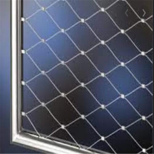 Excellent Flexibility Stainless Steel Wire Rope Mesh For Balustrade