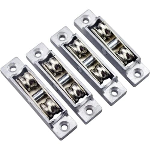 Sliding Door Roller Plastic steel Window Wheel Glass Furniture Pulley Household Hardware Part