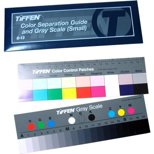 United States original TIFFEN (original Kodak) gray caliper Q-13 color gradation card Tianfen gray card Q13