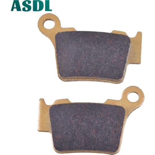Motorcycle Rear Brake Pads For HUSABERG TE 125 250 For HUSQVARNA CR 125 250 SM 450 510 For KTM SX 125 150 EXC 125 200 250 300