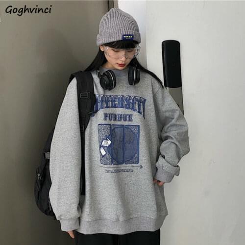 Women Hoodies Thickening Harajuku Trendy Oversize Unisex Korean Streetwear Casual Female Loose Womens Sweatshirts Ulzzang New