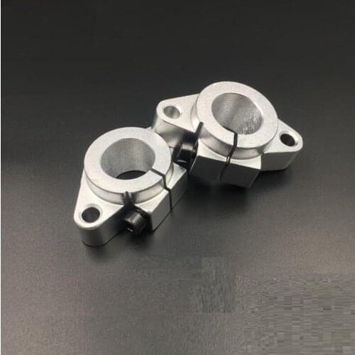 4-6pcs/Lot SHF8 SHF10 SHF12 SHF13 SHF16 SHF20 Aluminum Linear Rod Rail Shaft Guide Support CNC 3D Printer Part