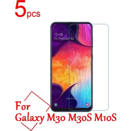 5pcs/lot Clear/Matte/Nano Anti-Explosion LCD Screen Protector Cover for Samsung Galaxy M10 M20 M30 M40 M10S M30S Protective Film