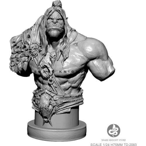 50mm Resin Kits bust model self-assembled TD-2083