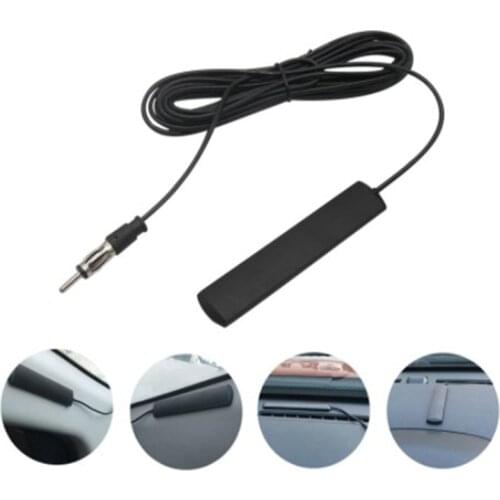 Car radio antenna patch car antenna patch antenna front and rear block antenna signal strong FM antenna car accessories interior