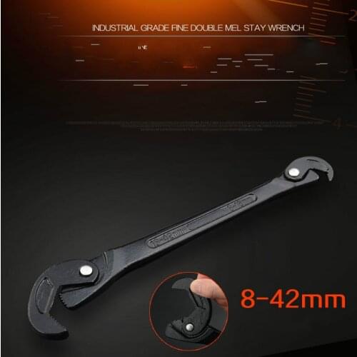 Black with a universal and convenient multifunctional spanner wrench wrench tool universal faucet quick board