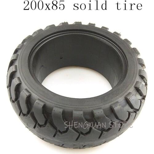 HOT SALE 8 Inch Electric Scooter Car solid Tire 200X85 Scooter Brushless Motor Non Pneumatic Solid tyre for Skateboard