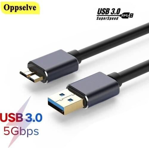 USB 3.0 Type A to Micro B Cable Hard Disk Data Sync Cables Cord for For Samsung S5 Note 3 Wire External Hard Drive Disk HDD Line