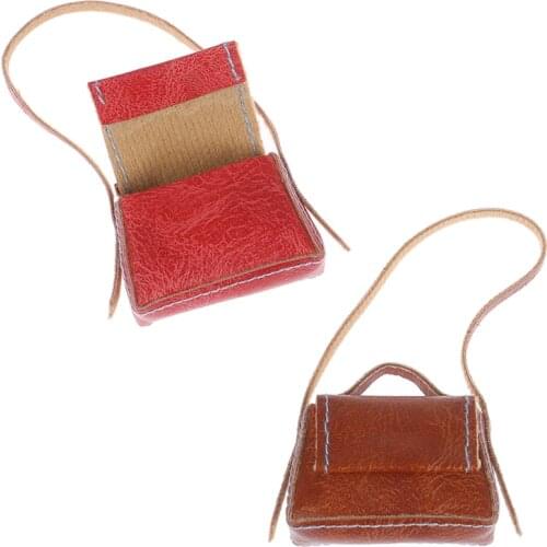 Fashion 1/6 1/12 Doll Accessories Dollhouse Miniature Shoulder Bags