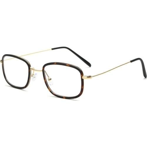 Fashion Optical glasses Frames Designer Business Men Frame Full-Rim Eyeglasses Frames Women TR90 metal Glasses Frames JY51077