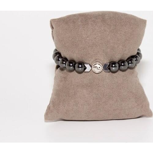 Balance of Men 'S Bracelet Natural Stone Series Hematite