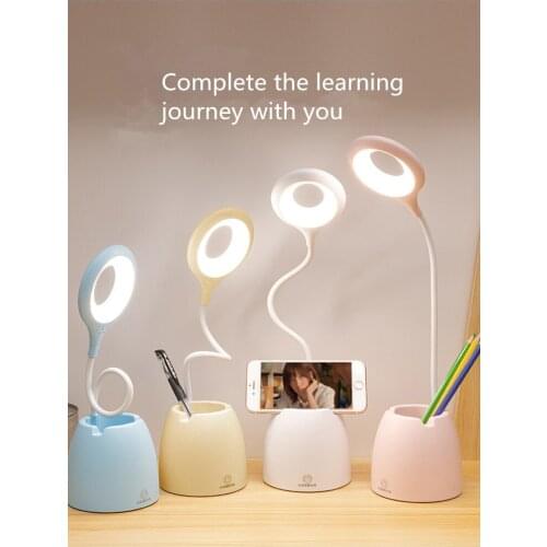 Table Lamp Eye Protection Study Night Light LED Student Table Lamp Usb Charging Multi-function Bracket Pen Tube Light Touch