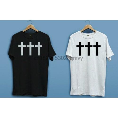 New CROSSES BAND PINK Cover White Black T-shirt Shirts Tee XS-2Xl