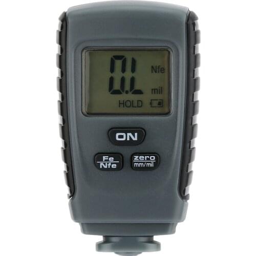 RM660 Paint Coating Thickness Gauge Digital Tester Meter Instrument Iron Aluminum Base Metal Car Automotive Non-Metal 0-1.25 mm