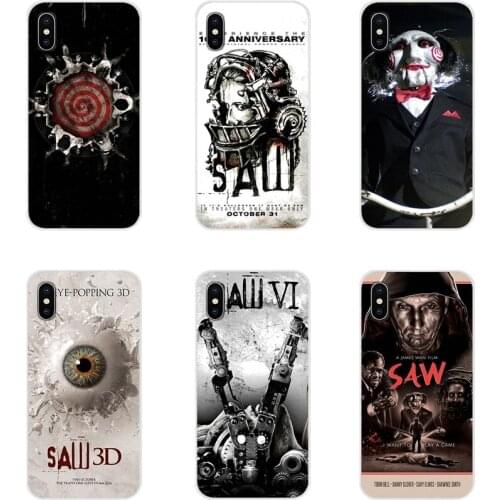 Saw Classic Horror Film Accessories Phone Cases Covers For Huawei Honor 4C 5C 6X 7 7A 7C 8 9 10 8C 8S 8X 9X 10I 20 Lite Pro