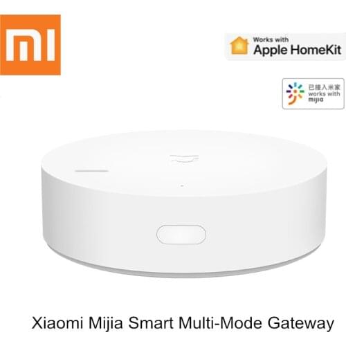 Original Xiaomi Mijia Smart Multi-Mode Gateway ZigBee WIFI Bluetooth Mesh Hub Auto Remote Control with Mi Home app