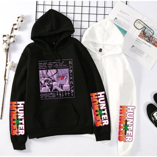 2020 Anime Hunter X Hunter hoodie Men women long Sleeve hooded Sweatshirt Anime Manga Kurapika HxH Devil Eye hoodie pullover Top