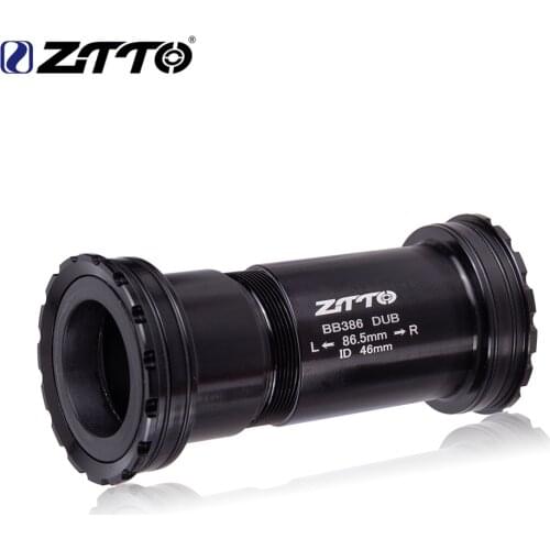ZTTO BB386 DUB bicycle Press Fit Bottom Brackets Axle for MTB Road bike parts 28.99mm Crankset chainset