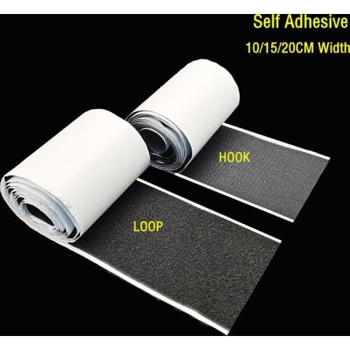 10/15/20CM Width Self Adhesive Velcros Tape Magic Hook Loop Fastener Strap Sticker for For Window Curtain Sofa DIY Sewing Access