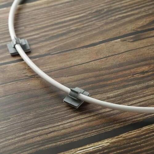 10PCS 1/4 3/8 Back Hose Clip Type Hose Fixing Spray Hose fixing Seat Hose fixing clip Hose clamp