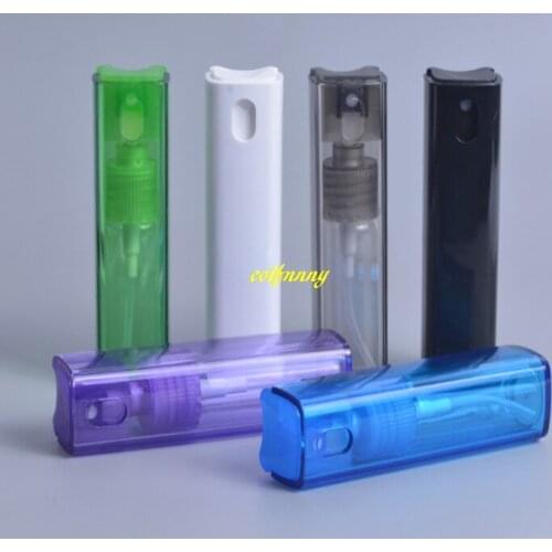 200pcs/lot 12ml Travel Square Perfume Bottle Drawer Spray Bottles sample empty containers atomizer Mini refillable bottles