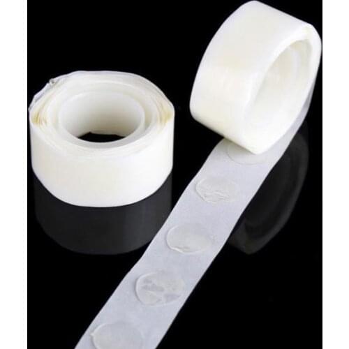 500sets 100dot Balloon Glue Adhesive Wedding Birthday Party Decoration Fixed Clip Ballon Glue Super Sticky Double Sided Stick SN