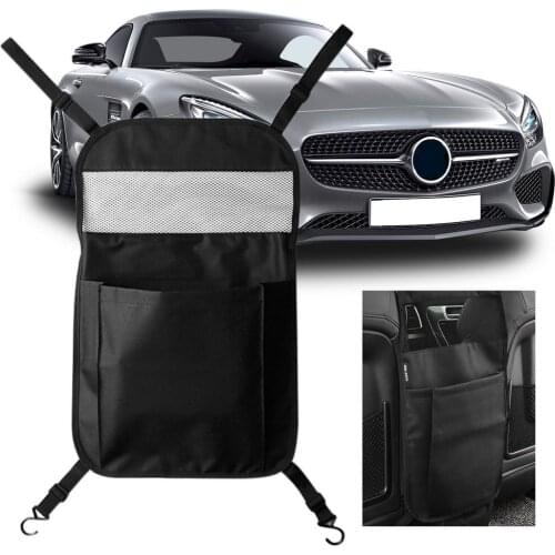 Car Handbag Holder Seat Back Organizer Front Seat Barrier Bag 9 Storage Pockets Kick Mats Car Seat Back Protectors for Kids