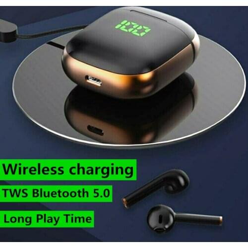 Wireless charging TWS Bluetooth 5.0 earphone True Smart TWS Wireless Earbuds Gamer Headphone Sports Gaming headset for phone