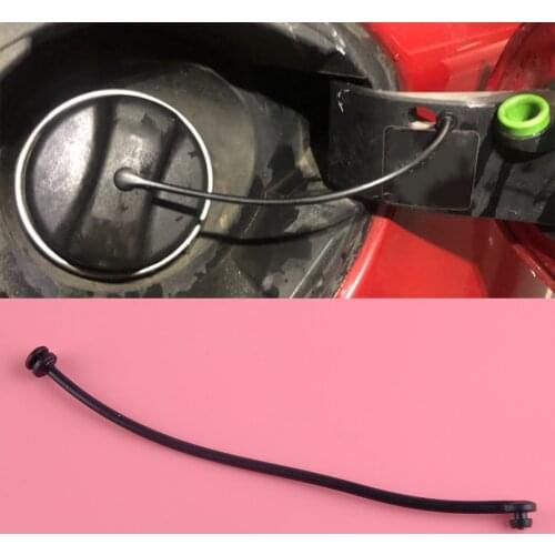 DWCX Black NBR Car Fuel Tank Cap Band Cord Fit for BMW E81 E82 E88 E46 E90 E93 E39 E60 E64 E68 X3 X5 X6