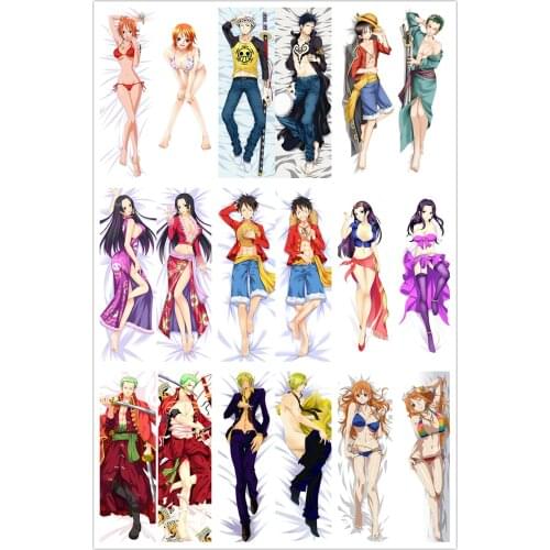 Dakimakura Body One Piece Trafalgar Law 150x50cm 100x35cm Anime Pillow Case Cover Manga 1