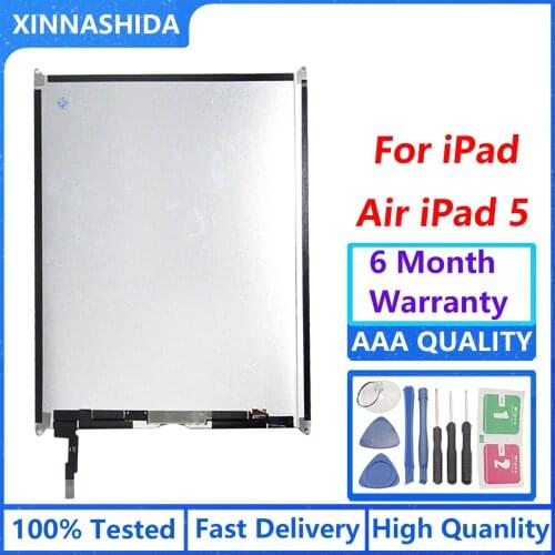 For iPad Air iPad 5 A1474 A1475 A1476 Lcd Display Touch Screen Digitizer Glass Replacement parts Free Shipping