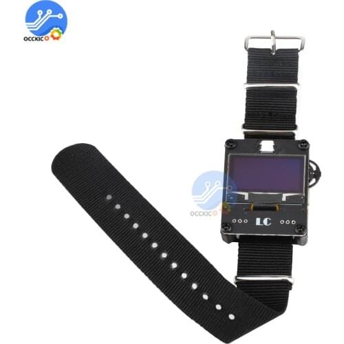 ESP8266 WiFi Watch Programmable Development Board Wearable Smart Watch for Arduino Kit for Wifi Clock Deauther ESP-12F module