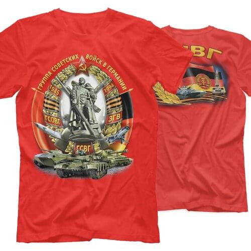 Russia Army Cold War Group of Soviet Troops In Germany T-Shirt. Summer Cotton Short Sleeve O-Neck Mens T Shirt New S-3XL