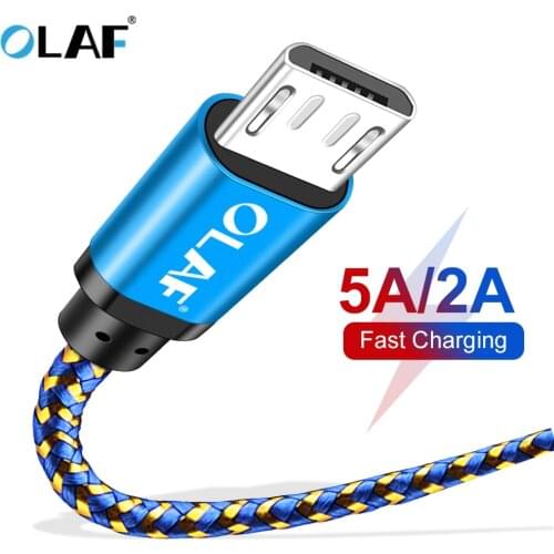 Micro USB Cable Charger for Samsung Galaxy S7 S6 Fast Charging Mobile Phone Charger Cord for Huawei Tablet USB Cable Wire 1M 2M
