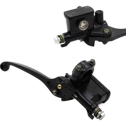 Motorcycle Left Upper Brake Master Cylinder Motorbike Brake Pump Lever For Eton Viper 70 90 150 TXL RXL 70cc 90cc E-ton Quad ATV