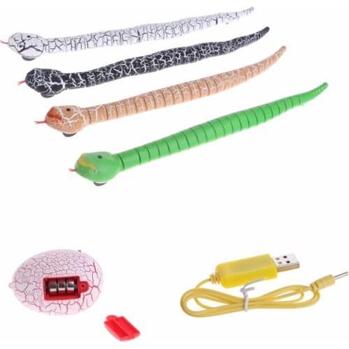 Novelty Remote Control Animal Trick Terrifying Snake Rattlesnake Mischief Toy