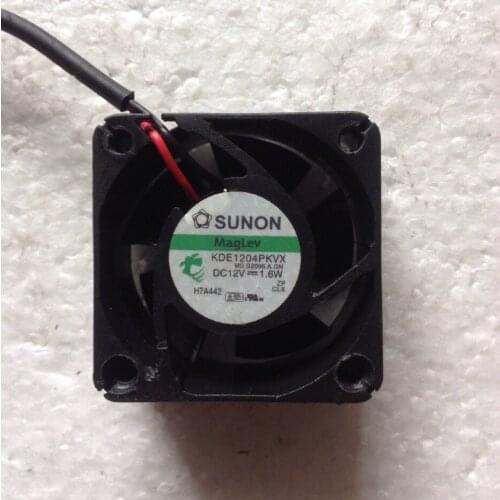 For Sunon KDE1204PKVX 4020 12V 1.6W 4cm Cooling Fan